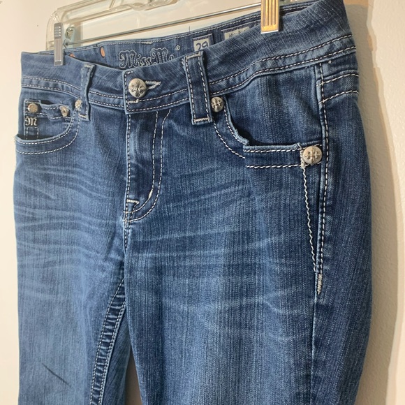 Miss Me Mid-Rise Easy Boot Jeans sz29 - Picture 4 of 9